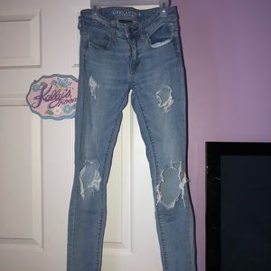 Medium Wash American Eagle Jeans